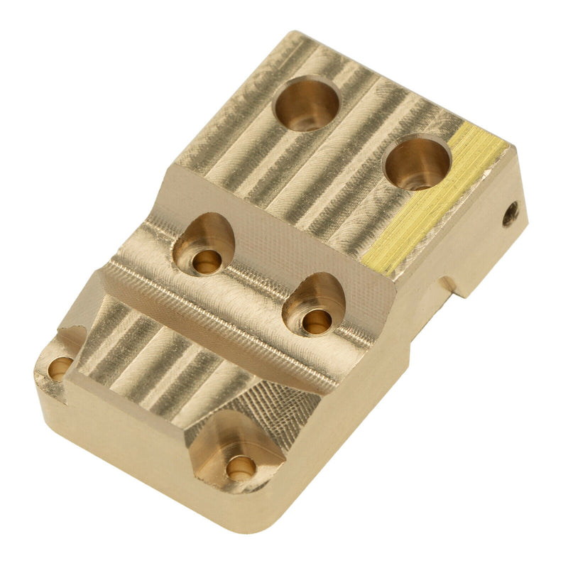 Brass Diff Cover with Guard Plate for Axial SCX24 AXI00002 1:24 RC Car Parts