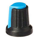 Potentiometer Volume Control Knob Cap with 100 Piece, Knurled Shaft 6 mm Di M5Z7