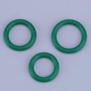 265pcs Assortment Kit Car HNBR Air Conditioning O Ring Seals Set(Green)