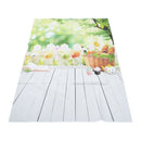 3x5ft (90x150cm) Easter Photo Studio Background Basket Colorful Eggs Photog