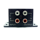 Car Bass Home Amplifier Subwoofer Equalizer Crossover RCA Adjust Level Volume