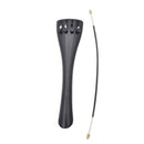 4/4 Cello Tailpiece with 1pcs Tailgut Tailcord 4 Fine Tuners Aluminum Alloy B7E7