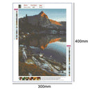 5D DIY Full Drill Diamond Painting Scenery Cross Stitch Craft Kits (08)