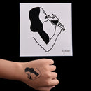 1XMakeup Drinking Women Tattoo Arm Body Art Waterproof Temporary Tattoo Stick Ew