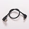 Portable USB 2.0 A Right male plug to Mini B 5P Right Angle Male plug Cablej Z