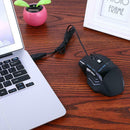 2400 DPI 7 Button LED Optical USB Wired Gaming Mouse Mice for Pro Gamer