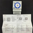 Analog Mechanical Timer Switch 110V-220V 24 hours Daily Programmable 15min SL9F8