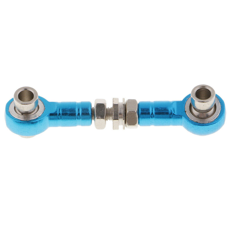 Blue Servo Linkage Pulling Steering Rods Arms for RC HSP 94101 94102 94103 94122