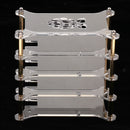 Clear Acrylic Cluster Case 4 Layer Shelf Stack For Raspberry Pi 3/2 B and B+