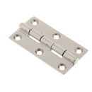 Durable Door Controls 3" x 1.5" Stainless Steel Spring Hinge - Spring Hinge
