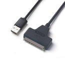 1X(ULT-BEST Super Speed Usb 2.0 To Sata 3.0 22 Pin Adapter For 2.5 Inch Har