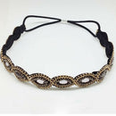 Retro 1920s  Applique Beads Headband Bride Girls Flapper Headpiece