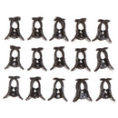 Set Plastic Plant Support Clips Orchid Stem Clip for Vine Support Tied Bundl Bj