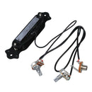 Magnetic acoustic pickup for guitar Black