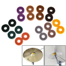 20X drum kit cymbal felt pads percussion accessories kit pad protection effec BX