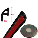 Soundproof P-Type Rubber 4M Seal Sealing Weather Strip Car Truck Moulding Strip