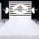 Happy Valentines Day Background Cloth Photography Photographic Backdrop