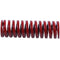 Red medium press compression spring loading die mold 16mm x 8mm x 50mm I2F1