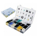 800pcs Plastics Retainer Clip Rivet Fastener Kits Fit For Car Door Bumper P D5Z0