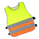 Kids Reflective Vest Traffic with Reflective Strips Outdoor Walking Age 3-12 S