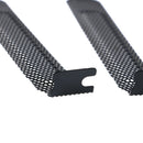10Pcs New black PCI slot cover dust filter blanking plate hard steel