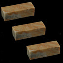 3Pack DIY Chinese Stone Chop Stamp Material Seals Stone Ornament Decors Gift