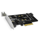 1X(Pa02-Rtk Ngff M.2 To Pci-E Converter Adapter Pci-E X4 To Ngff Ssd For 22