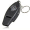 4IN1 Compass Thermometer Whistle Magnifier Versatile with Keychain Travel