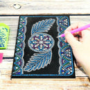 DIY Wing Special Shaped Diamond Painting 50 Pages A5 Sketchbook Notebook