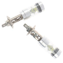 2PCS H1 100W car LED high power headlight bulb 6000K super white 1000LM Nw