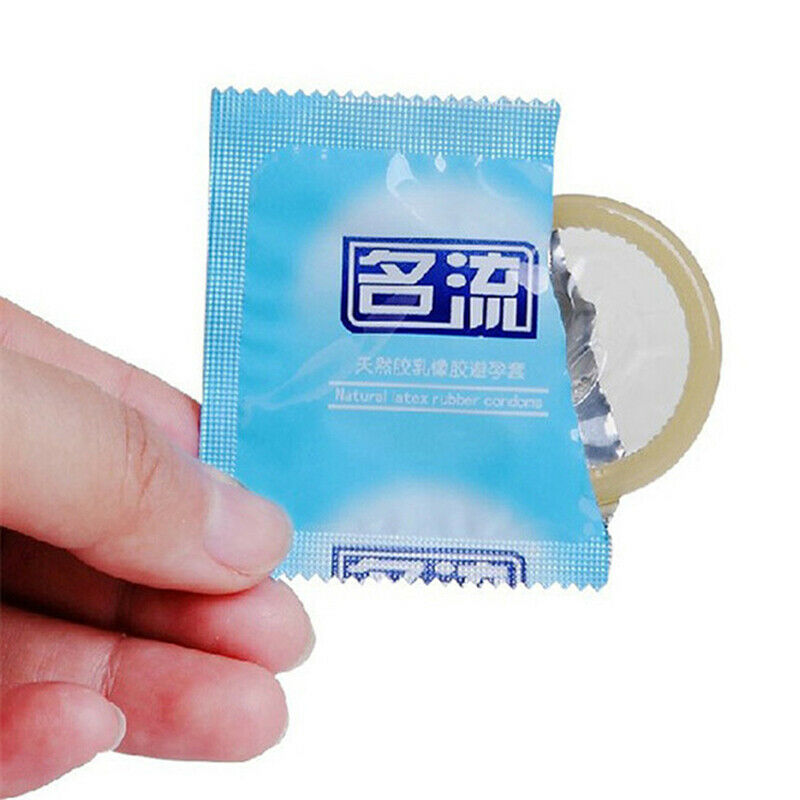 10pc Adults Condoms Latex Contraception Smooth Lubricated Condom~J Nw
