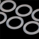 10 pcs 1.5" Silicon Sanitary Clamp Gasket FT