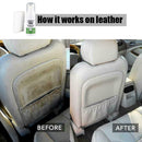 50mL Auto Care Dashboard Cleaner Seat Polish Leather Interior Car Wax Surfa O4R2