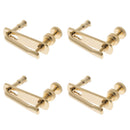 4x Golden Violin String Adjuster for 1/2 Size Fiddle Accessory