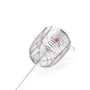 Cage Fishing Trap Basket Feeder Holder Stainless Steel Wire Fishing Lure3cT