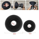 Set of 2 S & L Anti-Reflective Silicone Lens Hood Cover for Camera Lens