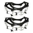 Ice Cleats For Women Men, 19 Snow Spikes Ice Crampons For Walking, Jogging,