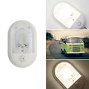 24 LED Dome Light Interior Ceiling Lamp with Switch for RV Marine Boat Yacht