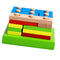 Wooden Educational Shape Color Recognition Geometric Board Block Stack Sort