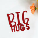 greeting words big huss Metal Cutting Dies DIY Scrapbooking Paper Cards Craft 3C