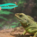 Reptile Plastic Feeding Tongs Live Food Feeding Tweezers NICE