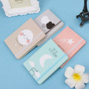 A6 Cute Notepad Memo Diary Notebook Exercise Book Oil Painting Cover Stationery