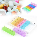 Large 7 Day Pill Box Holder Tablet Container Organiser Dispenser Vitamin Storage
