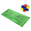 Golf Training Hitting Mat for Clubs Swing Detection Batting Protect Grass (Mini)