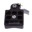 Camera 323 Quick Release Adapter 1/4'' Screw w/ Manfrotto 200PL-14 Compat Plate