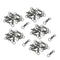 50 Pieces Ball Bearing Swivels Heavy Duty Rings Fishing Swivels Snaps 3#