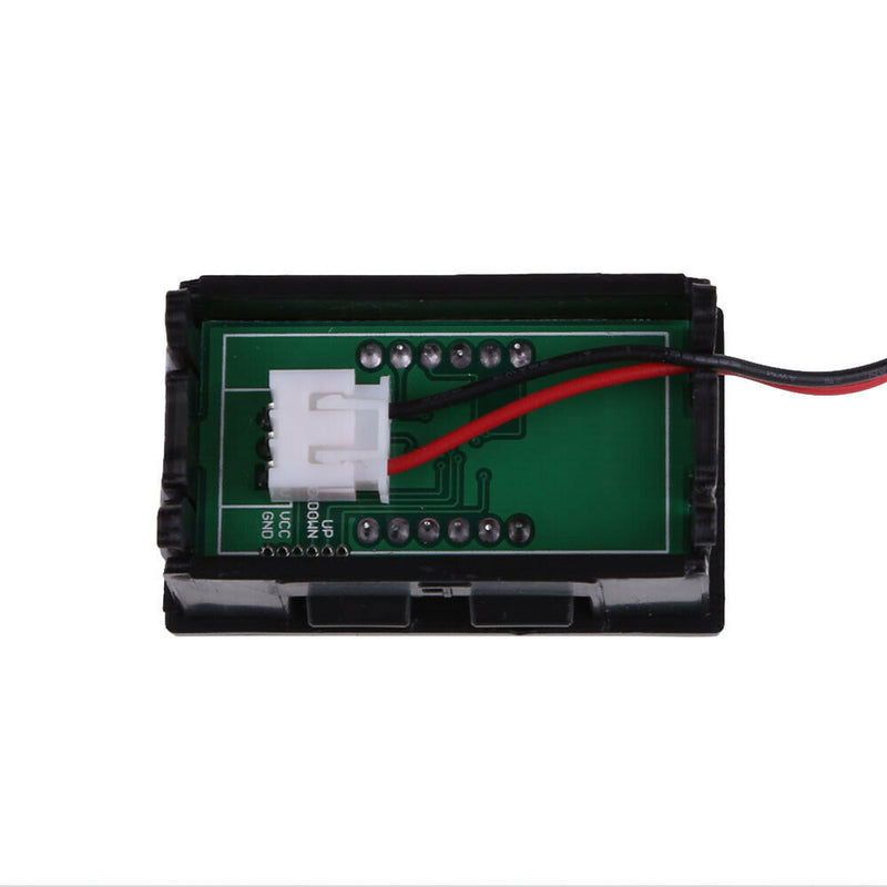 New DC3-30V 2 Wires 0.56 Inches Red LED Voltmeter Panel Voltage Display A