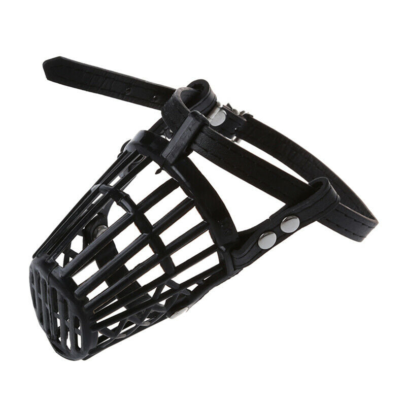 Dog Pet Puppy Muzzle Basket Cage xxS