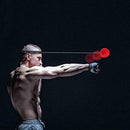 Headset Boxing Speed Trainer Ball Soild Red Rubber Magic Ball Training Tool