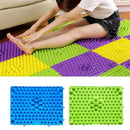 New Durable Reflexology Foot Massage Pad Toe Pressure Blood Circulation Pla H7Q4